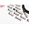 OM4 LC-LC 30M Aqua Duplex Fibre Optic Patch Cable LSZH Multimode