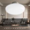 Daylight White LED Mini Ceiling Light (Motion Sensor/Illuminance Sensor) 100W Equivalent, Light Fixture, Small Lighting, 2,000 lm, Energy Saving, No Construction Required, Direct Lighting, Ceiling