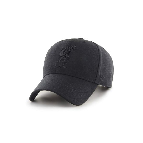 '47Brand Basecap EPL Liverpool FC LFC Black Snapback MVP
