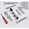 10 Pcs Cutter Set Drain Cleaner Plumbing Snake Tools Cable Auger Clog Sewer Pipe