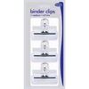 67mm Med Binder Clips (pack quantity 3)