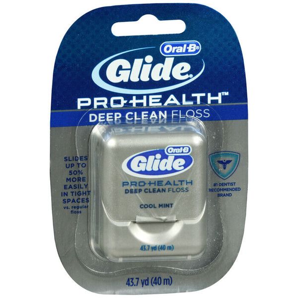 GLIDE FLOSS DEEP CLEAN MINT 40M   X   3
