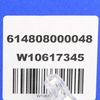 W10814915 Whirlpool Surface Burner Cap Kit OEM W10814915