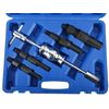 5PCS Blind Hole Bearing Inner Puller Set Remover Slide Hammer Extractor Tool Set