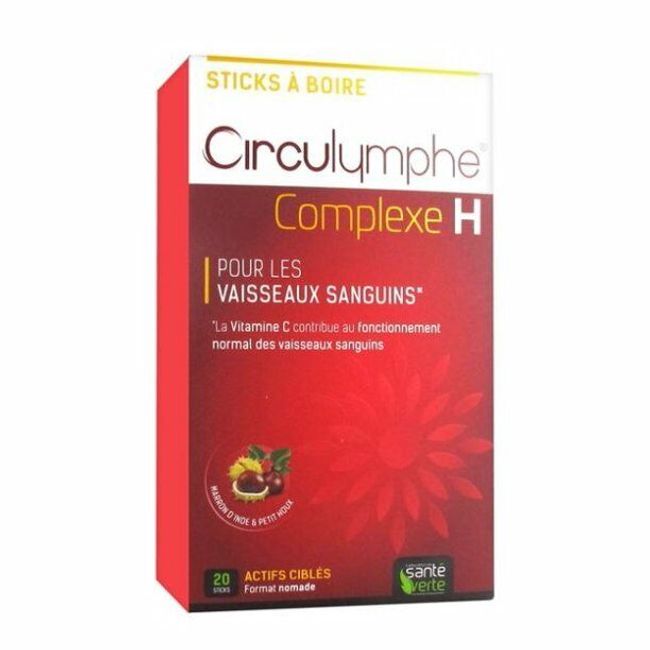 Sante Verte Circulymphe Complexe H 20 Sticks