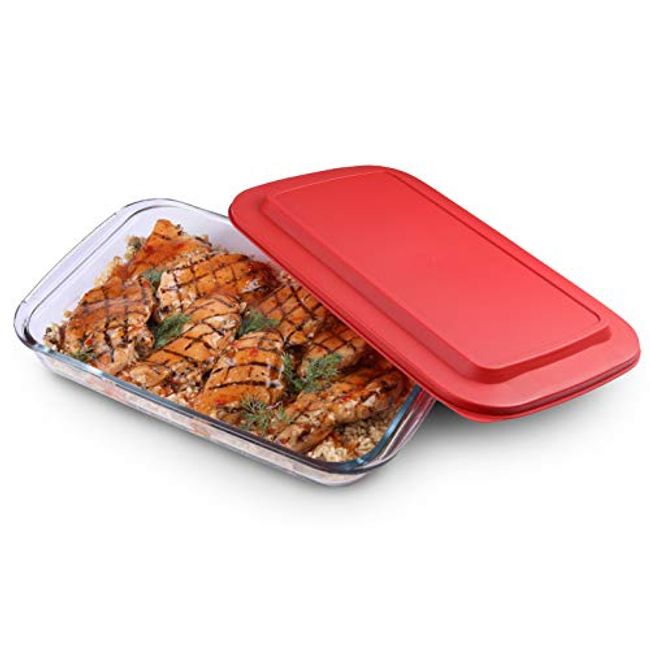 Glass Casserole Dish with Airtight