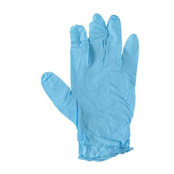Boardwalk Disposable Examination Nitrile Gloves, Small, Blue, 5 mil, 100/Box