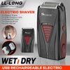 Men's USB Electric Shaver Pro Trimmer Beard Shaving Machine Razor Rechargeable