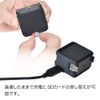 GLIDER GLD6472MJ237 Silicone Cover for DJI Action 2 Separate Type Protective Case Operable Rechargeable, Black, Separate type