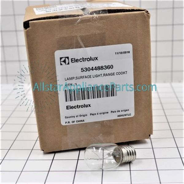 Frigidaire Microwave Surface Light Bulb 5304488360