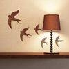 CraftStar Swallows Stencil - A4 Reusable Swallow Stencil Sheet