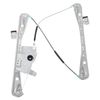 TRQ Power Window Regulator Front LH RH Pair for 03-06 Lincoln LS