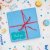 Andaz Press Fancy Frame Rectangular Label Stickers, Thank You, Aqua Turquoise, 36-Pack Wedding Decorations, Wedding Favors, Stickers for Packaging, Party Favor