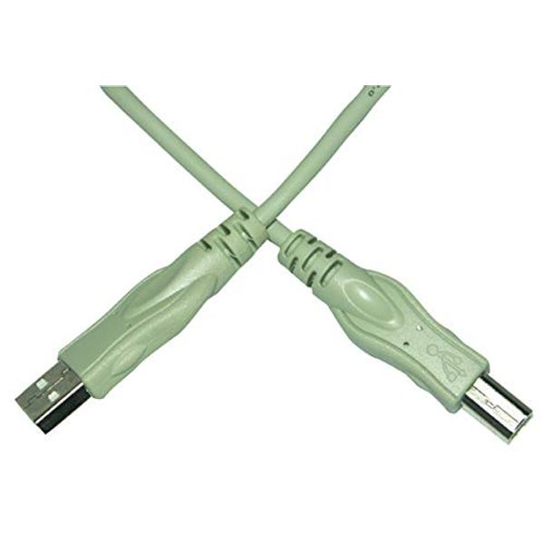 MULTICOMP - SPC20063 - USB Cable, 3 m, USB 2.0 Type A Plug to Type B Plug 9.8 ft Grey-6pack