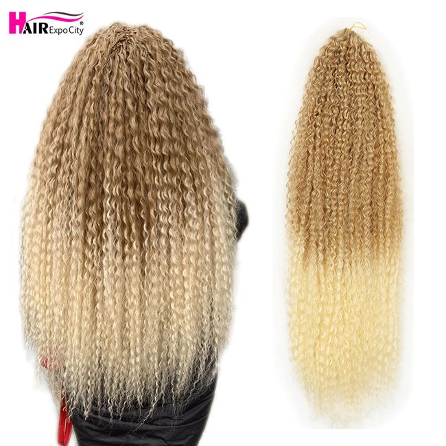 22” Synthetic Bone Straight Braiding Hair Bulk Crochet Braids Hair