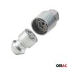OMAC Wheel Lock Kit for Ford Ranger M12X1,5 Nut Galvanized Silver 4Locks & 1Key