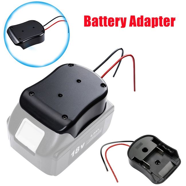 Black & Decker 20V Battery Adapter Holder dock mount w/ Wires for