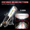 For Motorcycle H4 LED Hi/Lo Bulb Light Beam Front Super Bright Headlight M5