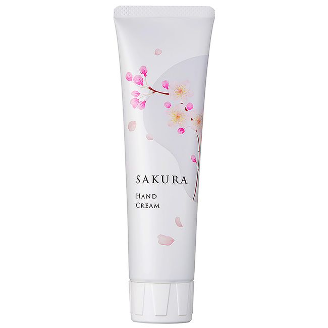 Daily Aroma Japan Sakura-like Sakura Hand Cream, 2.6 oz (75 g), Made in Japan, Cherry Blossom Scent, Moisturizing, Drying, Skin Care, Rough Hands, Naturally Derived Gift,