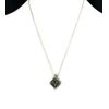Wish Prayer Box Silver Essential Oil Diffuser Necklace- 18"