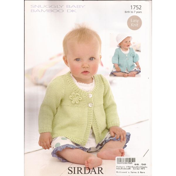 Sirdar 1752 Knitting pattern