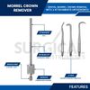 Morrel Crown Remover Set Orthodontic Dental Surgical Instruments German Grade