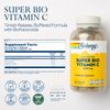 Solaray Super Bio Vitamin C 1000mg, Buffered, Time Release Capsules with Bioflavonoids, Two-Stage for High Absorption & All Day Immune Support, Vegan, 60 Day Guarantee, 125 Servings, 250 VegCaps