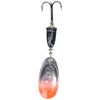 Blue Fox Classic Vibrax Spinner, 7/16-Ounce, Red Tipped/Silver Flake