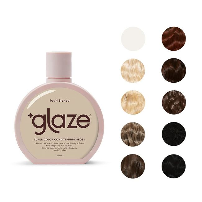 Glaze Sheer Glow Transparent Blonde Conditioning Super Gloss Hair Mask to Enhanc