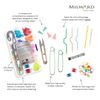Milward Knitting Accessories, Assorted, 2 x 10 x 19.5cm