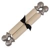Small Blank Scroll 4" x36" for historic writing-Oak, gold, silver