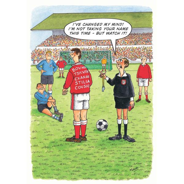 Rainbow Cards - Football Long Name