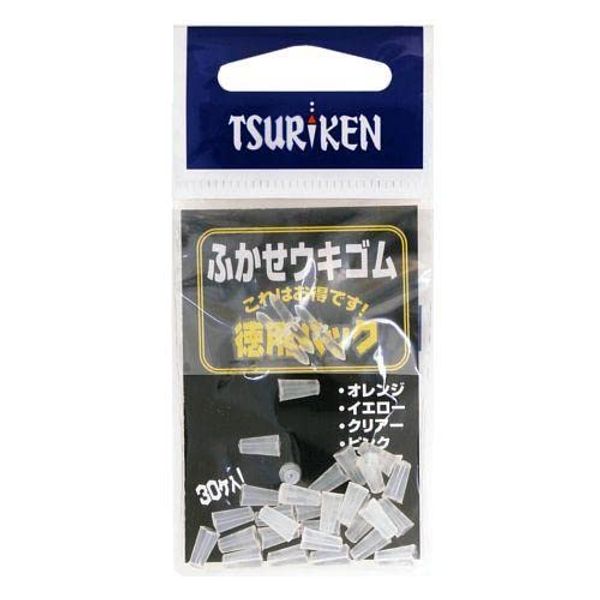 釣研 Cases-White-Rubber Sharkfin to ukigomu