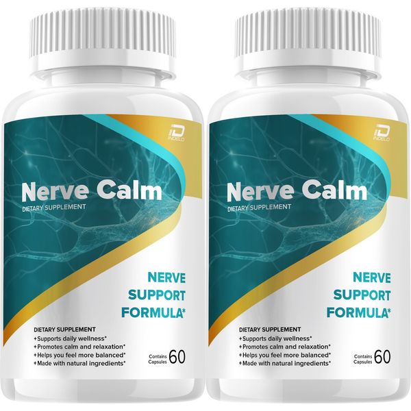 (2 Pack) Nerve Calm Capsules – NerveCalm All Natural Glycogen Support