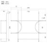 A4 Gold Bronze File Holder for Perforated Boards [1 piece]