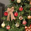 Bowasin Christmas Tree Decorations Set, 50 Pcs Red & Gold Baubles