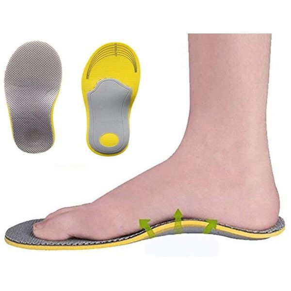 PEDIMEND Premium Comfortable Orthotic Arch Support Insoles for Foot Pain Due to Flat Feet - For Sport Shoes and Work Boots - Relief Plantar Fasciitis – Arch pain - Heel pain