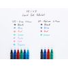 Pilot V7 Liquid Ink Rollerball 0.7mm Tip - Blue, Pack of 4