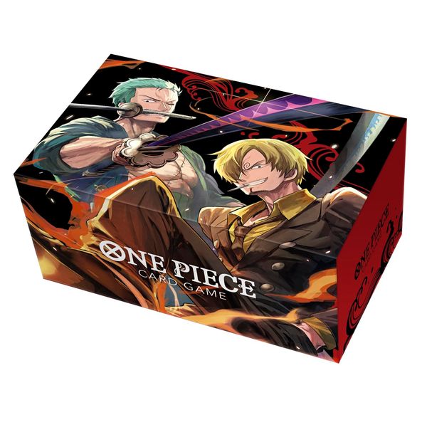 BANDAI ONE PIECE Card Game Official Storage Box Zoro & Sanji