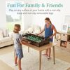 40In Tabletop Foosball Table, Compact Mini Arcade Table Hand Soccer for Kids and