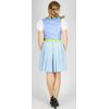 Hanging Country Line 50 Mini Dirndl Blue Green - Cut-Out 30 blue