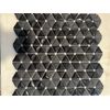 Black Triangle Matte and Glossy Mixed Mosaic Glass