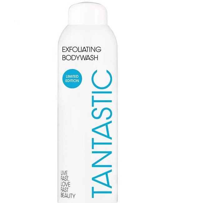 Tantastic Exfoliating Bodywash - Vegan-Friendly Exfoliator, Smoothes Skin, Strawberry Scented, 150ml