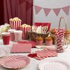 Neviti 678474 Carnival Straws, Red