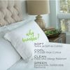 Universal & Adjustable Flex Pillow | White | Standard | 32"X20" | Viscose Materi