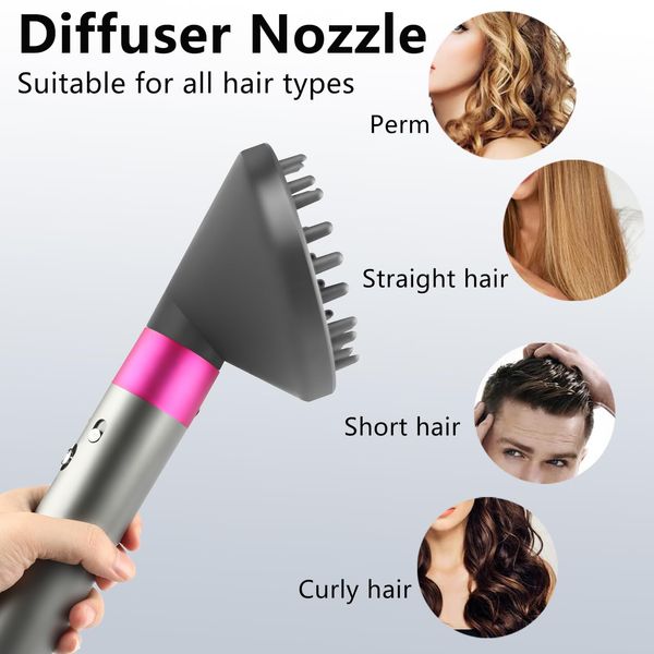 Upgraded Diffuser Nozzle for Dyson Curling Iron Converting for Dyson Airwrap Styler To Hair Dryer Diffuser Nozzle Attachment