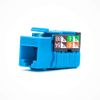 VC VERTICAL CABLE Cat5E Keystone Jack - 110 Style
