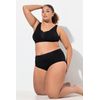 Ulla Popken Women's Briefs, black