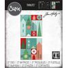 Sizzix Thinlits Die Set 27PK Holiday Blocks by Tim Holtz | 666335 | Metal, Wafer-Thin Cutting Dies for Scrapbooking, Embossing, Journalling