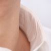 AKOAK 10 Pcs Dirty Prevent Shirt Collar Disposable Sweat Tape Neckline Sweat Absorb Collar Sweat Stain Invisible Pad Tape